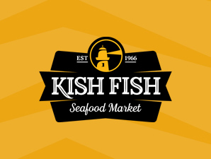 A placeholder image with the logo of Kish Fish