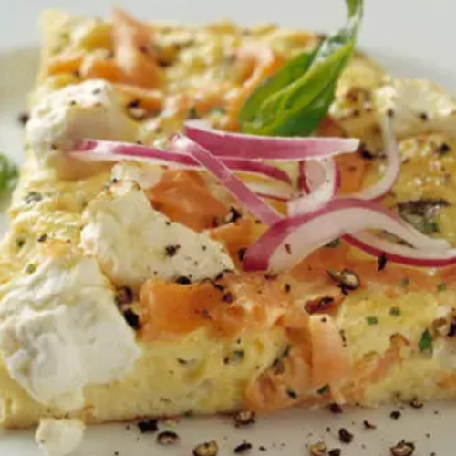Treat yourself to a delicious and tasty recipe of smoked salmon and cream cheese frittata today. Stop into one of our many stores today to get your fresh salmon to make this dish at home. Stores Located in: 🏠 Howth, Coolock, Bow Street and Dunboyne 🌐 www.kishfish.ie